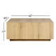 Taryn 42" Block Coffee Table