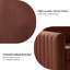 Fauteuil club capitonné en velours Cedarpoint-1571821691