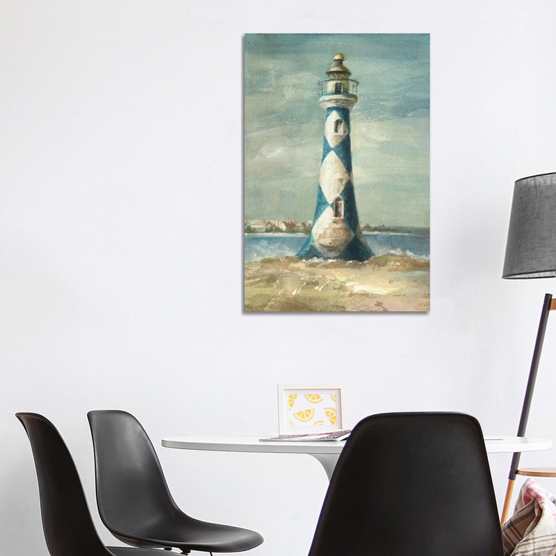 Phare IV par Danhui Nai - reproduction d'art, Toile tendue, Aucun mat, H 40 po x l 26 po x P 1,5 po