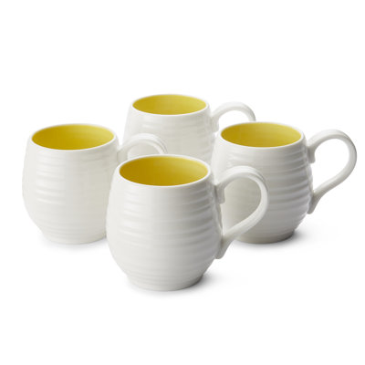 Sophie Conran, White - Barrel Mugs