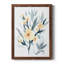 Indigo and Blush Bouquet I - Peinture sur toile encadrée-404651070-404651067