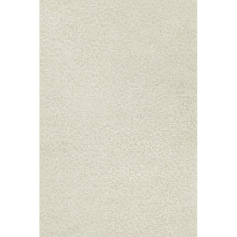 Leopardess Snow Hand-Tufted Responsible Wool Rug