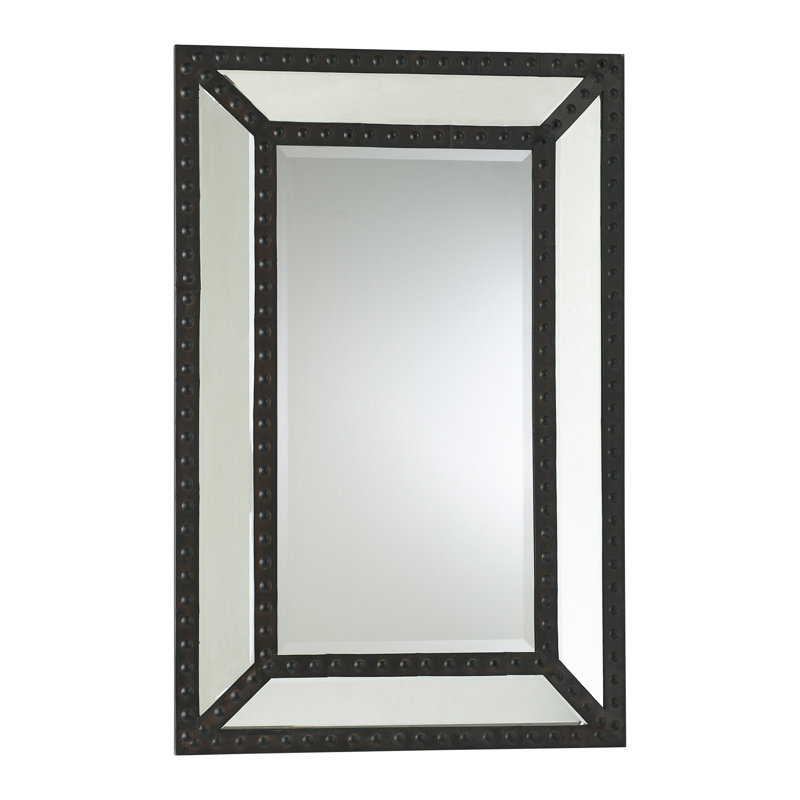 Miroir de salle de bain / meuble-lavabo biseauté Merlin