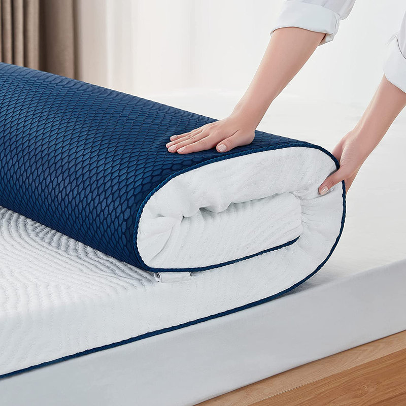 Ensemble de protège-matelas en mousse viscoélastique Laingsburg