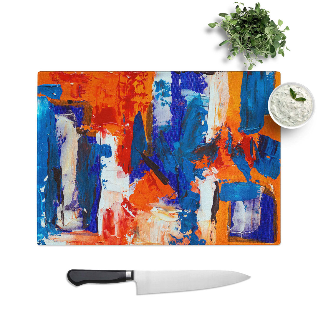 Tempered Glass Art Painting Vol.454 Chopping Board