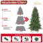 Arbre de Noël artificiel moderne 6 pi