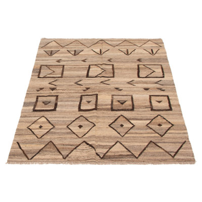 Kilim taupe Sivas 5 pi 0 po x 6 pi 4 po