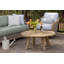 Cambria Outdoor Round Teak Coffee Table