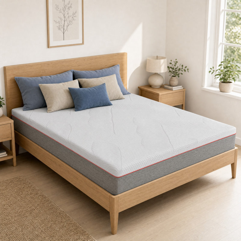 Harmony 24cm Gel Memory Pocket Sprung Mattress, Small Double (4')