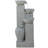 Cleason Outdoor Cascade Fountain with Lights