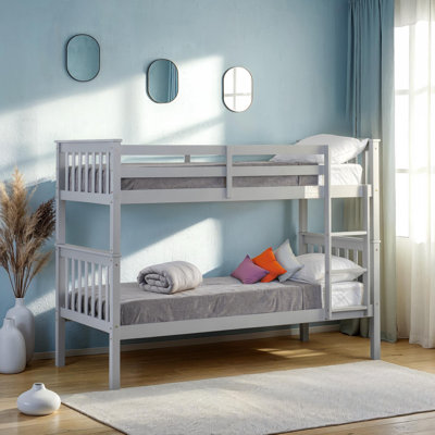 Erin Single (3') Bunk Bed with Built-in Ladder Included