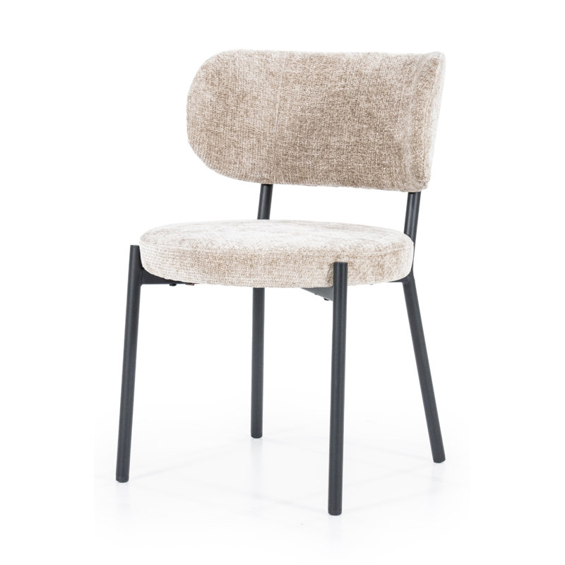 Oasis Upholstered Dining Chair, Taupe