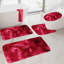 Ensemble de tapis de salle de bain 4 pièces