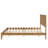 Malinda Mission Style King Panel Bed-1144734000