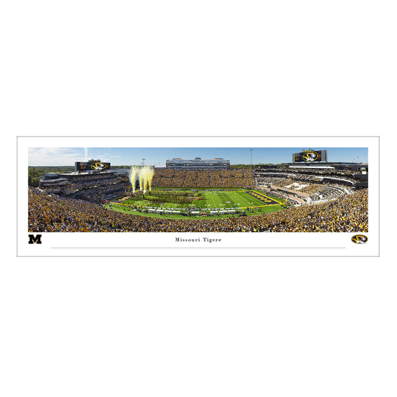 Missouri Tiger Football - impression sans cadre, Unframed Print