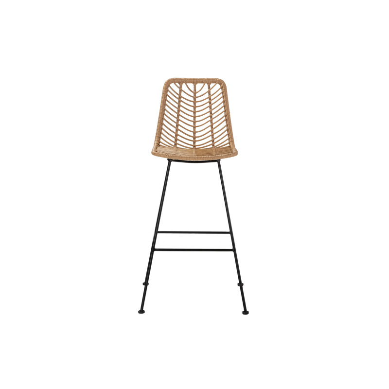 Counter Stool with Metal Frame