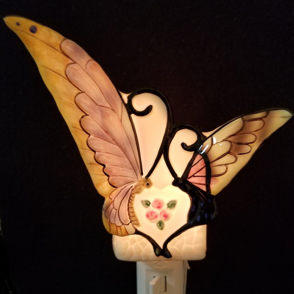 Jovona Style Butterfly Night Light Trinx