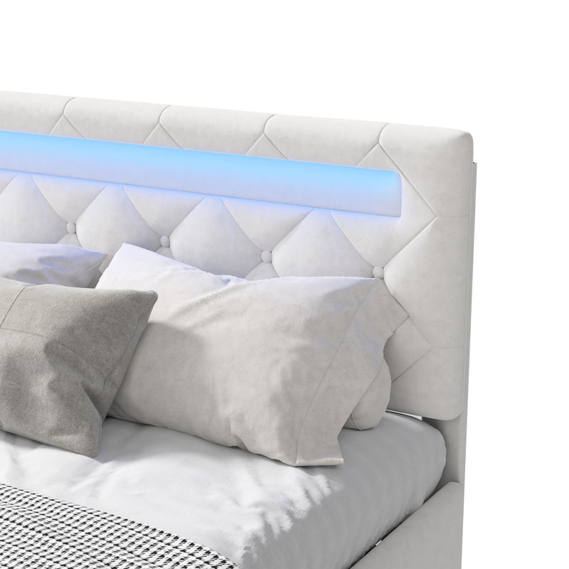 Ottoman Storage Bed, European Double (140 x 200 cm)