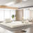 Multifunctional Convertible Chenille Sofa Bed-508041888