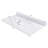 Marble Vanity Top,  Vanity Top With Pre-Drilled Faucet Holes, Bathroom Vanity Top With Undermount Rectangular Middle Sink And Bianco Carrara Venato-125251972