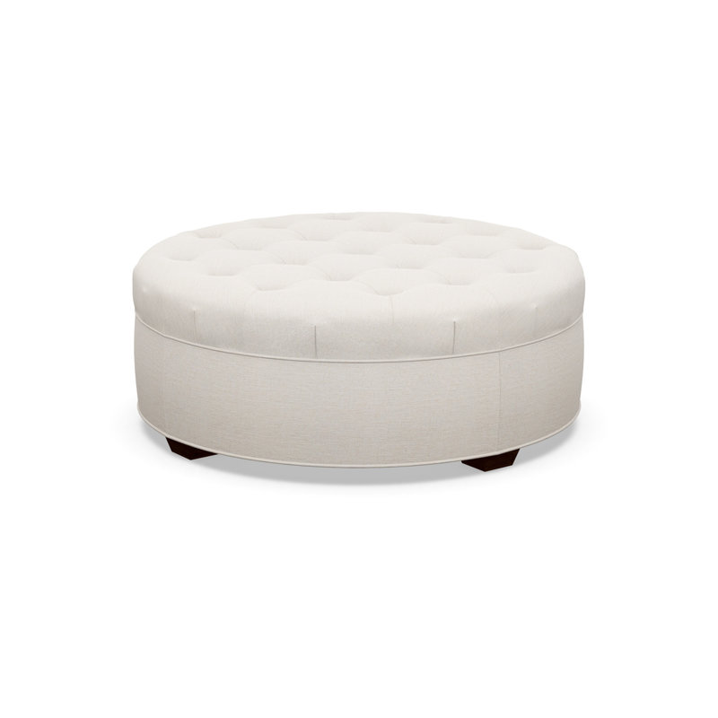 Round Ottoman, 8172-81, Walnut