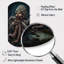 Horloge murale Estalee Brown Octopus Under The Sea - Brown-753221628