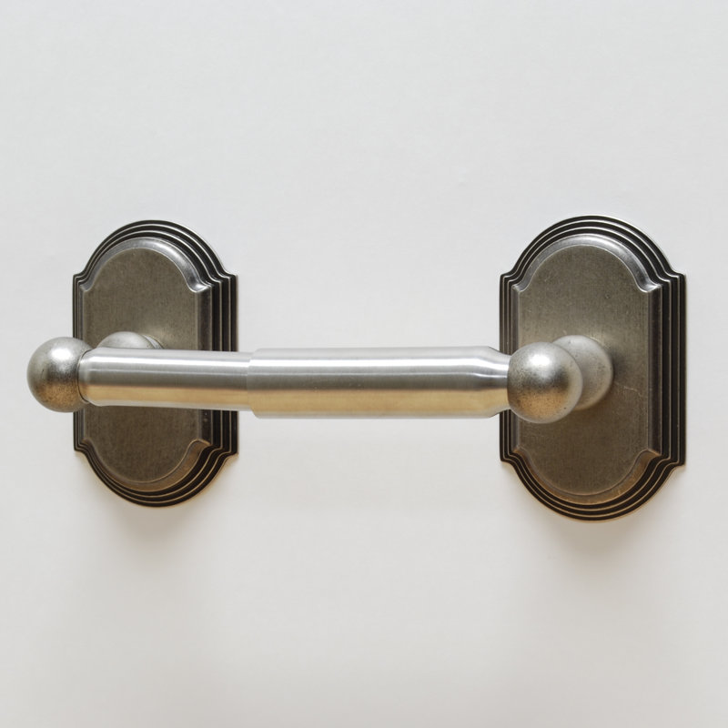 Ridgeview Wall Mounted Toilet Paper Holder, Aged Pewter