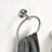 Bathroom Towel Rack Wall Mount 5 Piece - Brushed Nickel, Aluminium, Modern Look, Rust, Multifunctional Use In Bathrooms & Beyond, Easy To Install 5 For Appearance, Rust-, Versatile Bath, Bedroom,-812419748