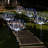 150 LED 8 Modes Solar Powered Firework Light Waterproof Outdoor Garden Holiday Decoration Light-71029661