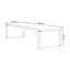 Brown Rectangular Solid Wood Writing desk-968382807