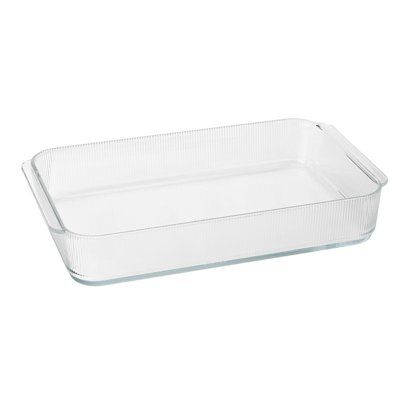 Stelton Pilastro Glass Baker Bakeware, 7.1 cm H x 40.8 cm L x 24.4 cm W