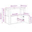 Sideboard Engineered Wood Indoor Cupboard Home Organiser-511398335