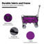 Chariot pliable pliable à 4 roues-113412553