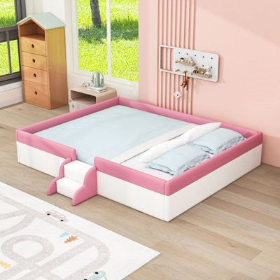 Upholstered Daybed Frame With Fence
