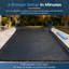 Filet à feuilles rectangulaire Blue Wave Arctic Armor 9 x 15 m pour piscines enterrées, couverture de piscine à mailles fines avec œillets d'angle renforcés, boucles pour tubes d'eau et chevauchement de 1,2 m pour une protection optimale contre les feuilles mortes en automne.-9055476