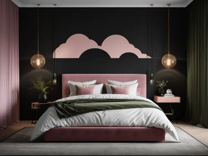 Solana Arched Performance Velvet Headboard