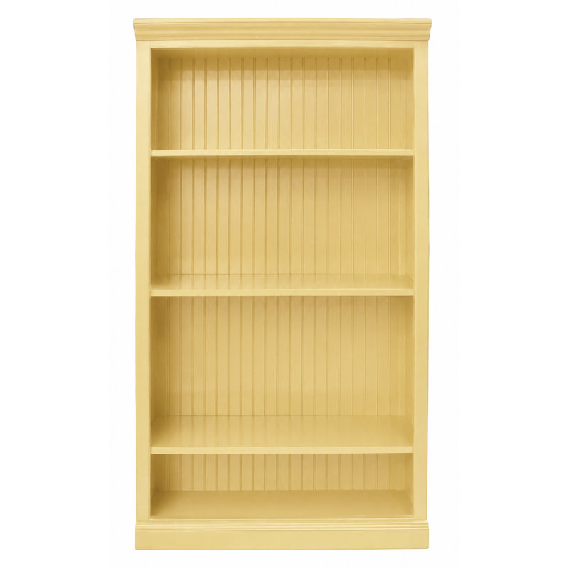Bibliothèque standard Sherita, Jaune, (3 tablettes) H 60 po x l 32 po x P 14,25 po