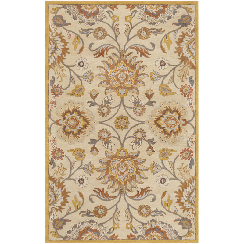 Tenorio Wool Oriental Indoor Rug, Rectangle 9' x 12'