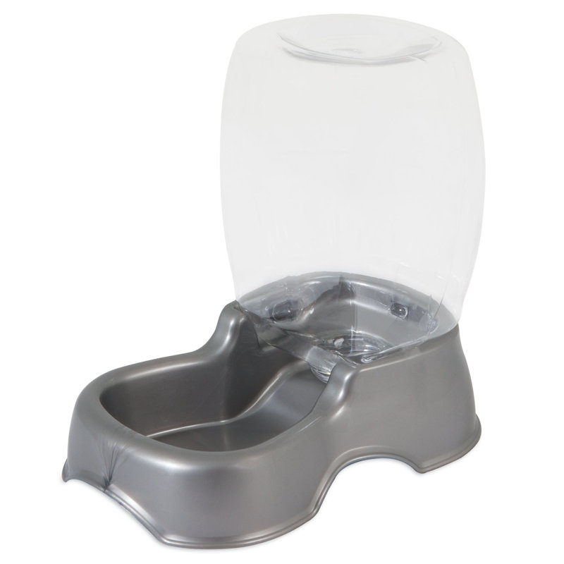 Plat à eau automatique Pet Cafe, Gris, 192 oz