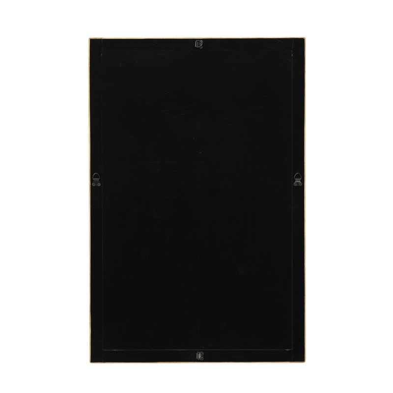 Sama Rectangle Solid Wood Wall Mirror