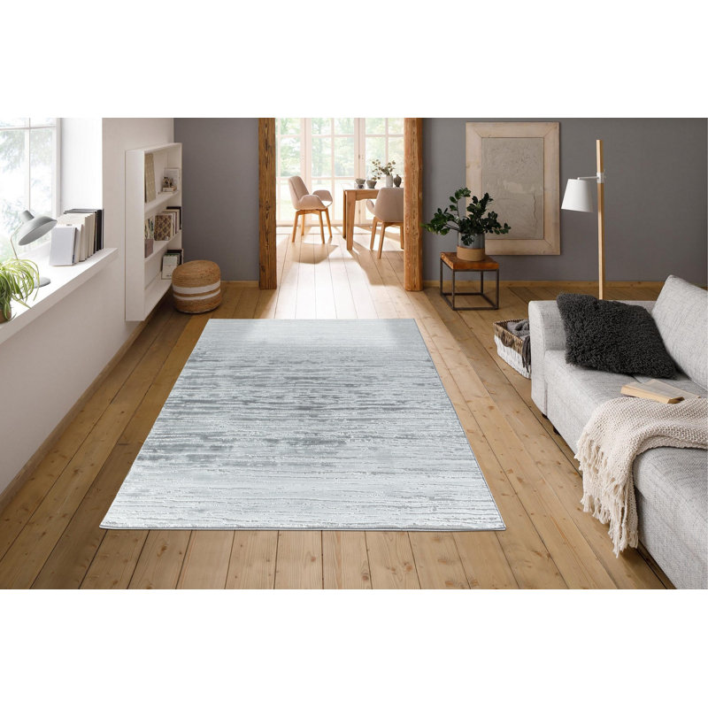 Bardon Washable Abstract Indoor Rug, Rectangle 5'2" x 7'5"