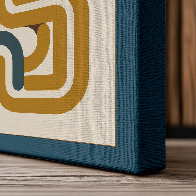 Print, 36x24 - 91.4 x 61.0 cm, Teal Border