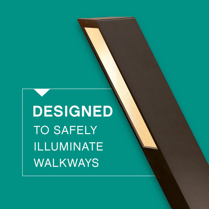 Piza Low Voltage Pathway Light, Bronze