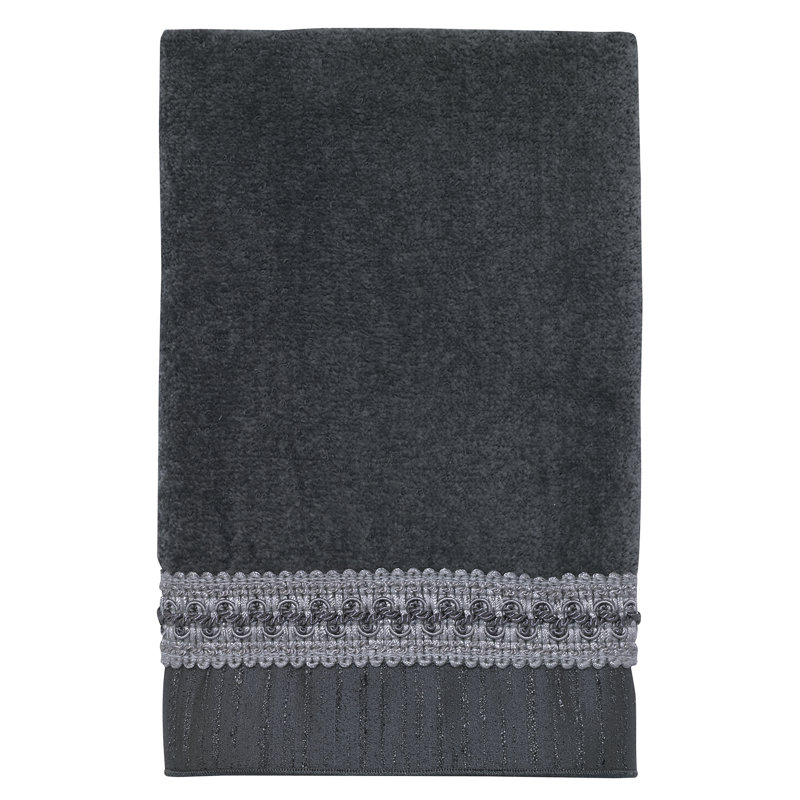 Canaday 100% Cotton Midweight Waffle Hand Towel, Granite