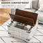 Table basse avec rangement caché HOMcom