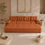 Canapé-lit 3 en 1 de luxe avec lit escamotable modulaire en chenille modulaire en U avec deux fauteuils et Smart Tech Hub-1916930462