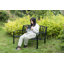 Banc de parc en acier Barty