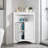 Mevrin Corner Bathroom Storage Cabinet with Adjustable Shelf-190300358