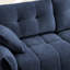 Chenille Fabric 2-Seater Sofa With Ottoman-1641722660-1641722656-1641722657