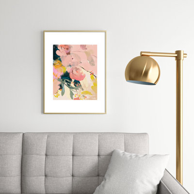 Inspiration florale abstraite - impression d'un seul cadre photo